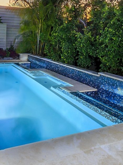 Mark Pollard Pools Vogue 7 15 Compass fibreglass pool SPASA Gold award