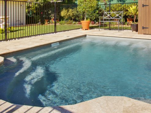 Beautiful pools for smaller backyard
