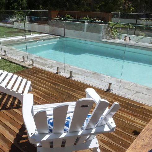 Sanctuary 7.0 with Maxi Rib built on sloping site