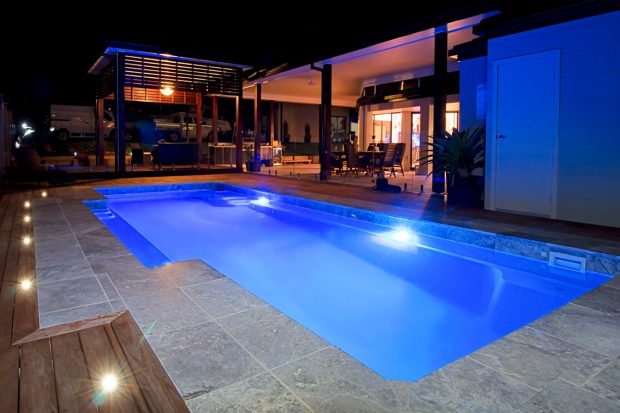 Mark Pollard Pools Vogue 9.4 Sapphire self cleaning pool Port Macquarie 1